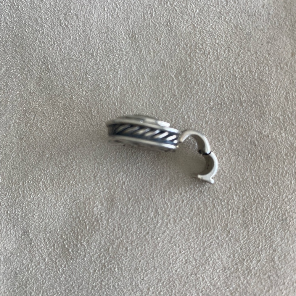 David Yurman Albion Prasiolite and Diamonds Enhancer - Picture 11 of 13